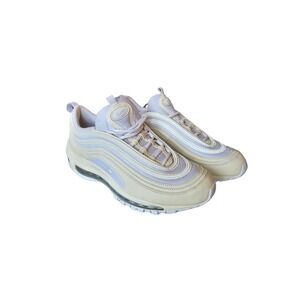 Nike Air Max 97 Low White Metallic and ( coconut discoloration) with age